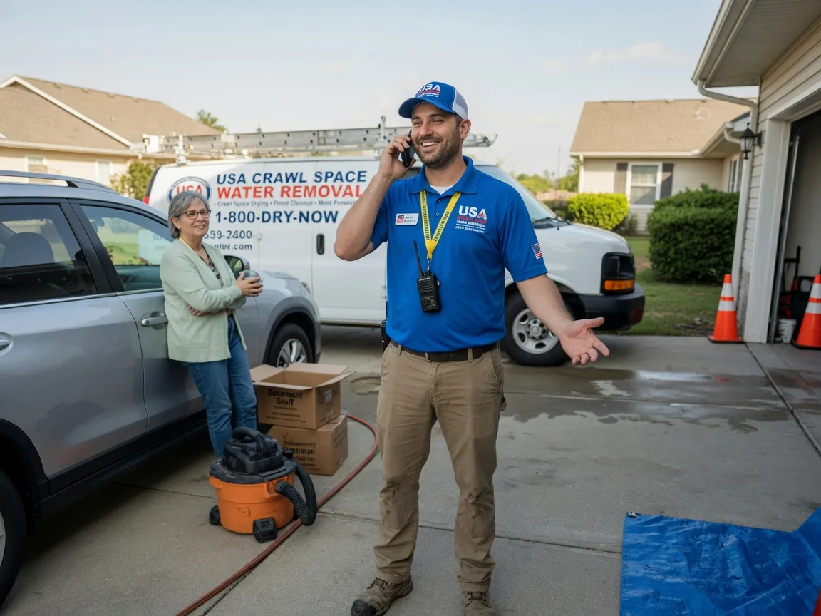 Crawl Space Water Removal Mcclelland, IA FAQs
